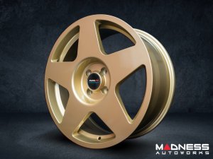 MAZDA Miata/ MX-5 Custom Wheels - KUHLFX - Pista - Gloss Gold - Single Wheel - 17"